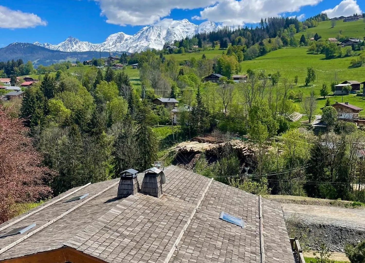 Appartement Chaleureux Residence Calme Combloux